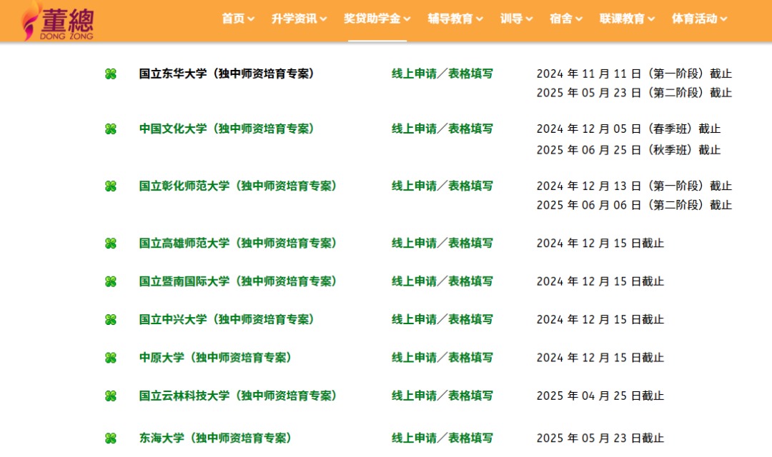 【奖学金资讯】“2025年华文独中师资培育专案计划”奖学金